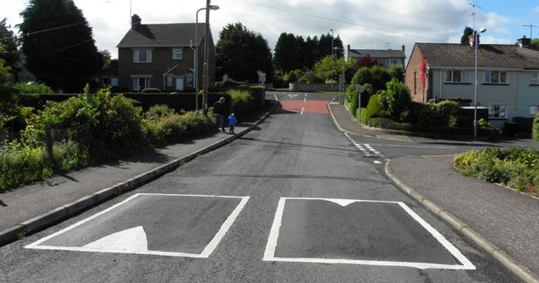 speed bump installation